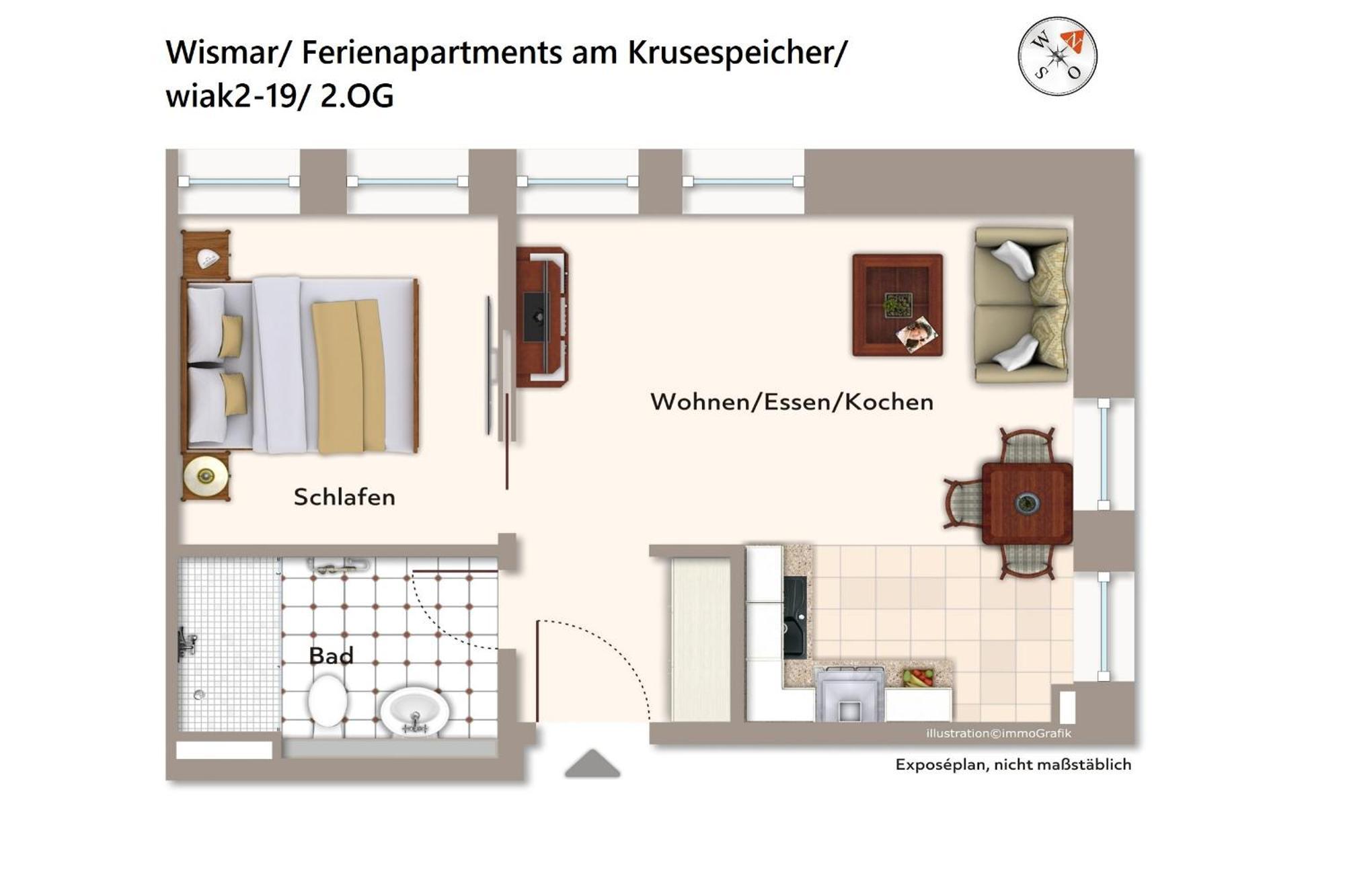 Ferienapartments Am Krusespeicher Ferienapartments Am Krusespeicher 2-19 Wißmar Eksteriør billede
